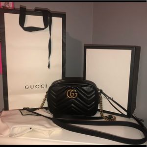 Gucci GG Mormont Matelassé Crossbody Bag